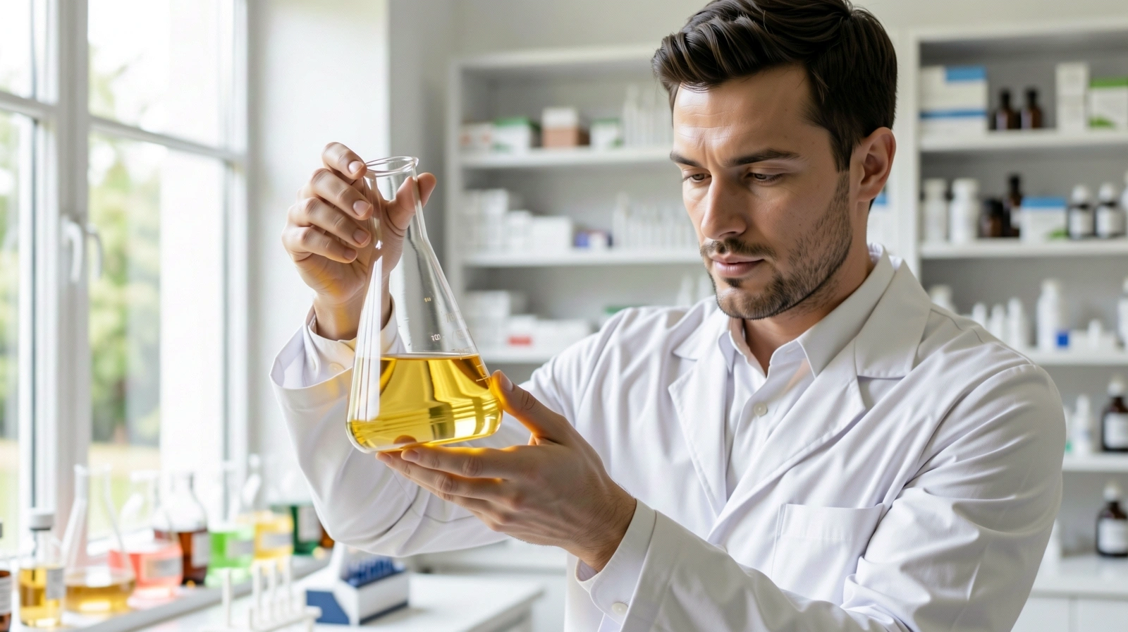 Qualitätskontrolle bei Gesunde Männer